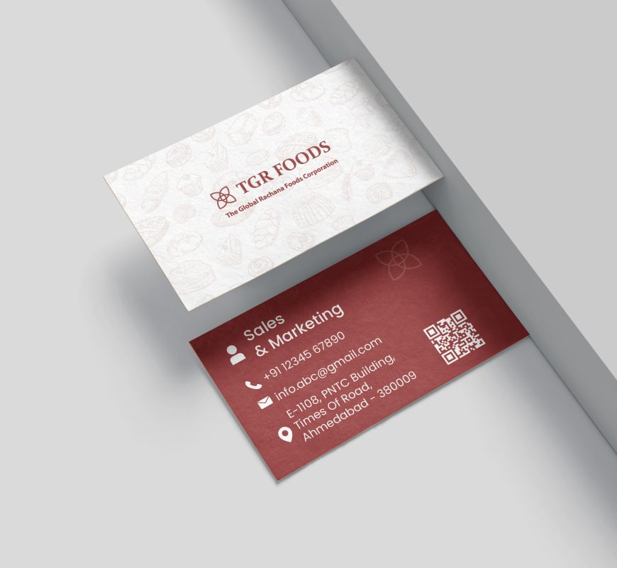 Visiting card single